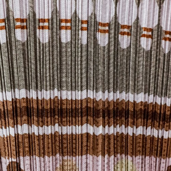 Issey Miyake Pleats Please V-Neck Bowling Sweater - Picture 8 of 9